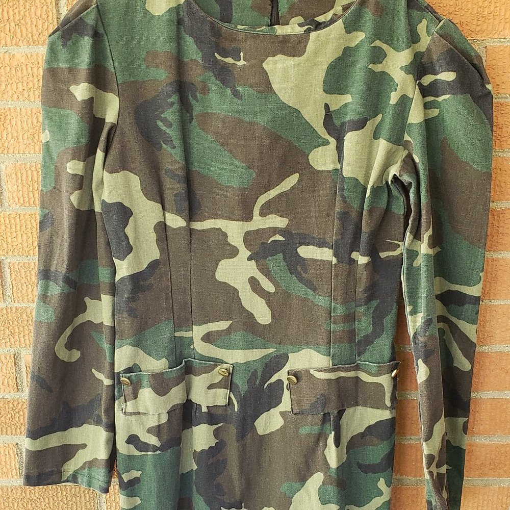 Handmade Army Dress